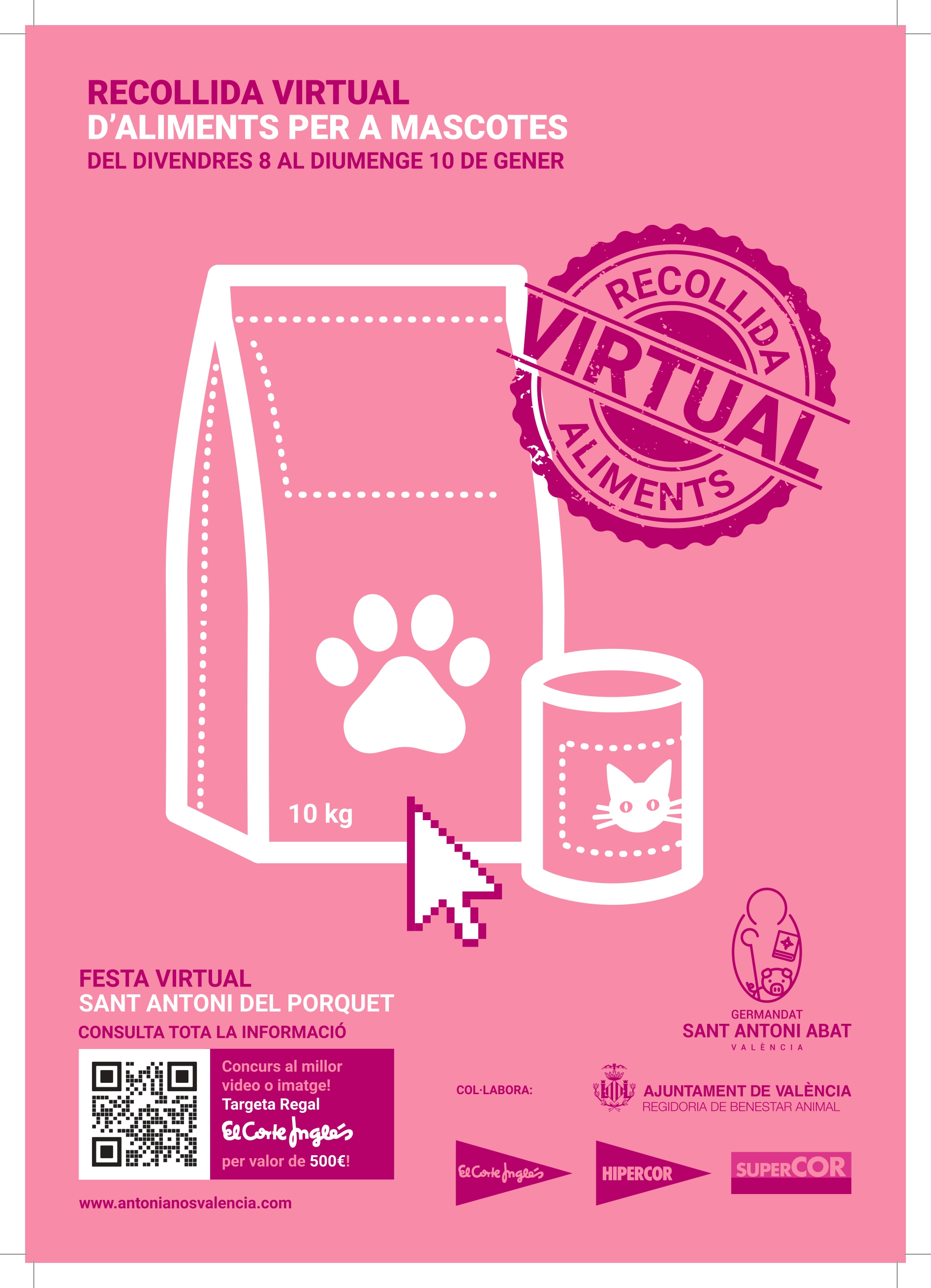 GRAN RECOGIDA DE ALIMENTOS PARA MASCOTAS